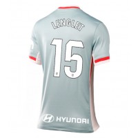 Atletico Madrid Clement Lenglet #15 Fußballbekleidung Auswärtstrikot Damen 2024-25 Kurzarm